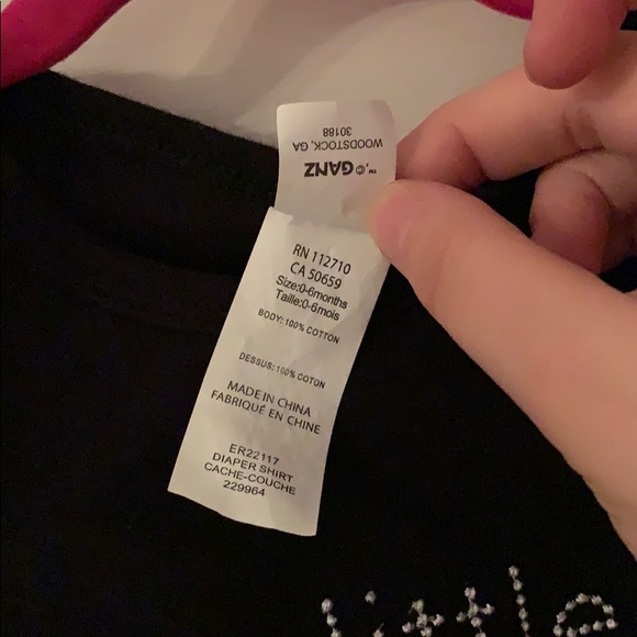 Ella Jackson baby onesie “My Little Black Dress” - Picture 3 of 4